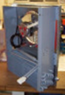 evaporatore l 400mm lar. 125mm h 480mm completo con ventilatore