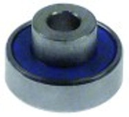 cuscinetto a sfere tipo  albero diametro  6mm diametro  est. 22mm lar. 13mm completo con albero