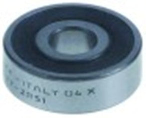 cuscinetto radiale a sfere tipo 627-2rs albero diametro  7mm diametro  est. 22mm lar. 7mm con guarnizioni