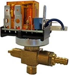 Pressostato xp700+c110p 0,5-1,5 bar g1/4 230vac con valvola sicurezza 1,8 bar