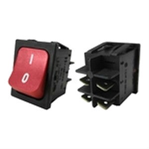 Interruttore bipolare rosso 0-1- originale wega