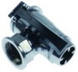 rubinetto di scarico 2" f con ghiera a 90mm b 151mm b1 80mm ottone cromato