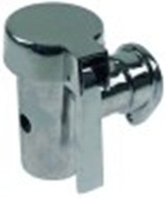 rubinetto di scarico diametro  47mm tenuta conica a 101mm b1 54mm b2 127mm argentone