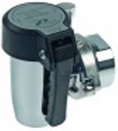 rubinetto di scarico 1 1/2" f tenuta o.r. a 85mm b 50mm ottone cromato