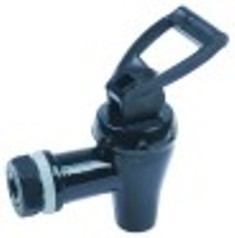 rubinetto di scarico completo diametro  40mm entrata 3/8" plastica nero