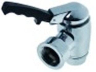 rubinetto di scarico 1 1/2" f l 140mm tenuta conica a 90mm b1 75mm ottone cromato
