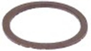 guarnizione per rubinetto scarico est. diametro  tubo 46mm int. diametro  38mm h 2mm