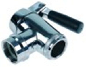 rubinetto di scarico 1 1/2" f l 124mm tenuta conica filetto 1½"