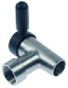 rubinetto di scarico attacco 1 1/2" f a 100mm b1 61mm b2 146mm acciaio inox tenuta o.r.