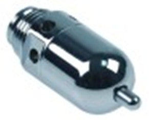 valvola antidepressione filetto 1/2" m ottone cromato a tenuta metallica l 42mm diametro  26mm