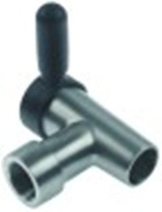 rubinetto di scarico attacco 1 1/4" f a 100mm b1 64mm b2 145mm inox tenuta o.r.