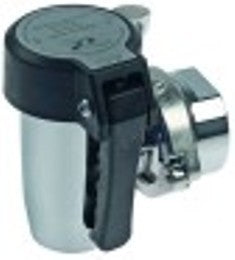 rubinetto di scarico 1 1/4" f tenuta o.r. a 85mm b 50mm ottone cromato
