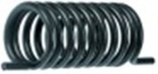 molla a torsione diametro  51mm filo diametro  6mm l1 28mm l2 95mm l3 28mm pos. di montaggio dx