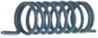 molla a torsione diametro  43mm filo diametro  5mm l1 25mm l2 90mm l3 25mm pos. di montaggio sx