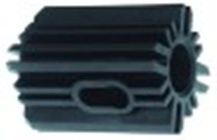 boccola adattabile a tubi quadri dimensione esterna 37,6x37,6mm int. diametro  18mm l 62mm