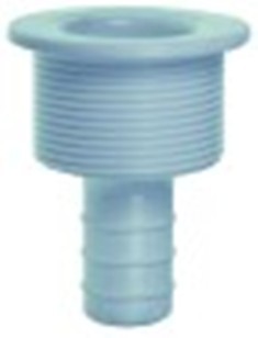 piletta di scarico filetto m32x1,5 l 49,3mm dritta attacco 15mm per produttore di ghiaccio