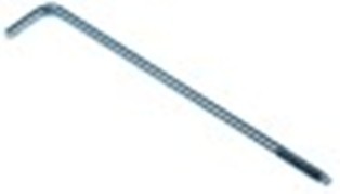 asta filettata filetto m4 l1 130mm l2 22mm