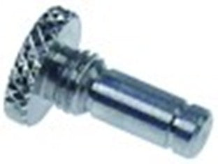 albero porta diametro  6,1mm l 19mm filetto 3/16" acciaio inox