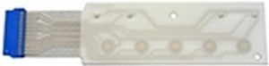 PULSANTIERA MEMBRANA ADATTABILE CIMBALI M32 FLAT CABLE SX