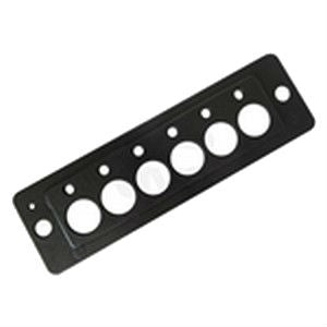 Supporto pulsantiera sed zoe nero - sanremo