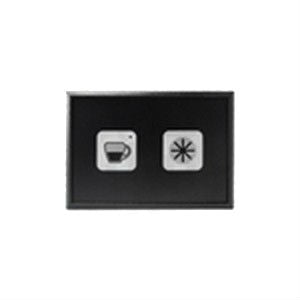 Pulsantiera dosatura manuale 2 tasti 1 led verde