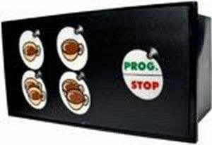 Pulsantiera wega 5 tasti 5 led