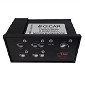 Pulsantiera wega nera 5t+1