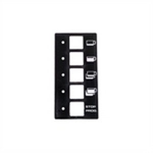 Etichetta adesiva pulsantiera evd wega