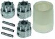giunto set per frullatore ad immersione sede albero 8mm d1 diametro  17,5mm d2 diametro  24mm diametro  int. 1 8mm