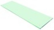 vetro l 870mm lar. 250mm spessore 10mm squadrato
