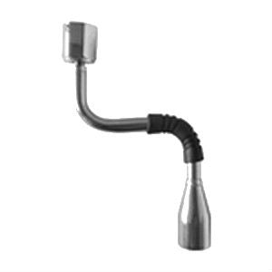 Lancia acqua inox mm136 fredda, dado h.25mm+guaina - bezzera