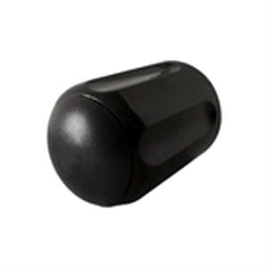 Volantino rubinetto faema compact -nero, c/tappo nero neutro