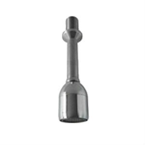 Lancia acqua inox dritta con frangiacqua cromato e raccordo inox