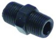 nipplo doppio 1/8" l 20mm plastica ch 11