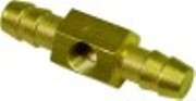 attacco per tubo per manometro foro diametro  0,4mm filetto 1/8"