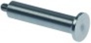 perno filettato per camino ventilazione d1 diametro  12mm l 58mm acciaio inox filetto m6