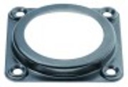 cornice per vetri per lampade foro diametro  6,3mm d1 diametro  72mm d2 diametro  56mm l 83mm lar. 83mm spessore 1mm