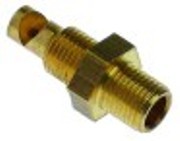 ugello d'iniezione foro diametro  2mm l 33mm ch 14 ottone per forno a convezione f1: m10x1 f2: m10x1