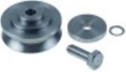 rullo set diametro  60mm lar. 27,5mm forma a v acciaio inox