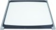 vetro l 485mm lar. 508mm spessore 6mm pos. di montaggio interno per forno a convezione