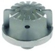 ugello sprinkler filetto m10 fori diametro  3,5mm h 29,5mm inox convotherm