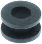 raccordo di passaggio per vetro d1 diametro  10mm d2 diametro  8mm gomma