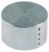 riduzione foro diametro  6mm d1 diametro  50mm d2 diametro  59mm inox h 35mm con. 1 pz