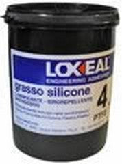 LOXEAL Grasso silicone al ptfe 4, 1 kg barattolo, alimentare
