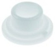 boccola per flangia esterno per coclea lar. 16,8mm h 13mm diametro 27,4mm plastica ugolini granitore