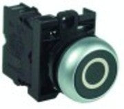 pulsante a pressione dimensioni di montaggio diametro 22mm nero 1nc spento a pulsante
