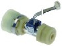 sensore della pressione di flusso entrata diametro  3/4" m uscita diametro  3/4" f l 78mm attacco spina a connettore