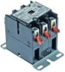 contattore di potenza carico nominale ac1 50a 24vac 40a/10hp (ac3/240v) 40a/7,46kw