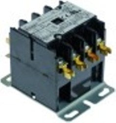 contattore di potenza carico nominale ac1 40a 208/240vac 30a/10hp (ac3/240v) 30a/7,46kw