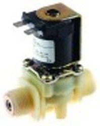 elettrovalvola singolo, con valvola di non ritorno dritta 230vac entrata 1/2" uscita 1/2"